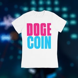 CRYPTO cool tshirt Doge coin